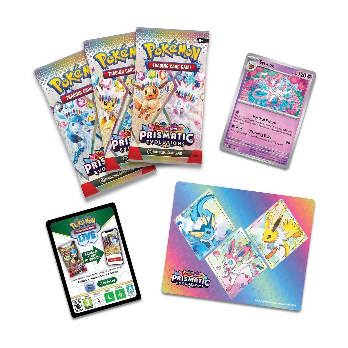 PRISMATIC EVOLUTIONS TECH STICKER COLLECTION (SYLVEON)